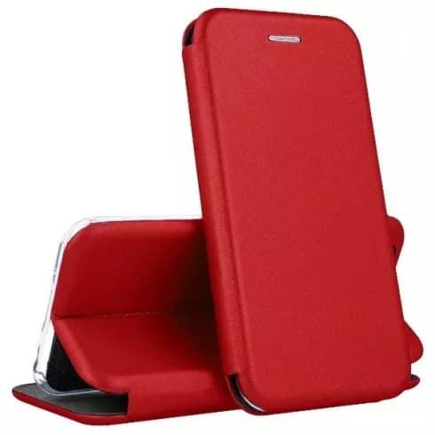 Husa protectie Honor X8b, Prestige Book, inchidere magnetica, rosie — principală
