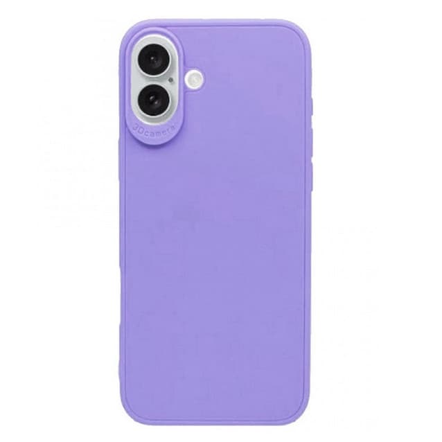 Husa protectie Apple iPhone 16, Matt TPU My Choice, silicon moale, mov lila — principală