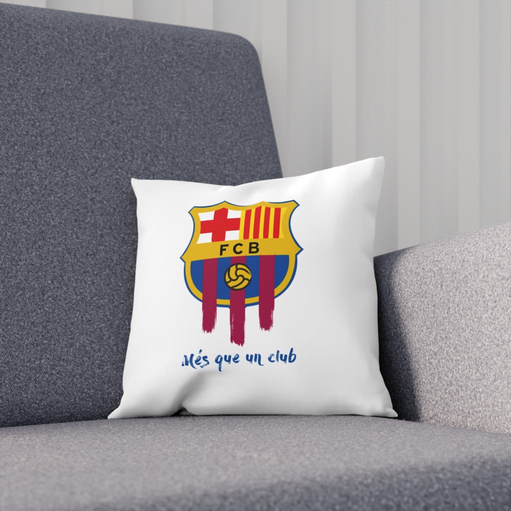 Perna decorativa personalizata, 40 x 40 cm, alba, mata, husa detasabila, model 5 — varianta 2