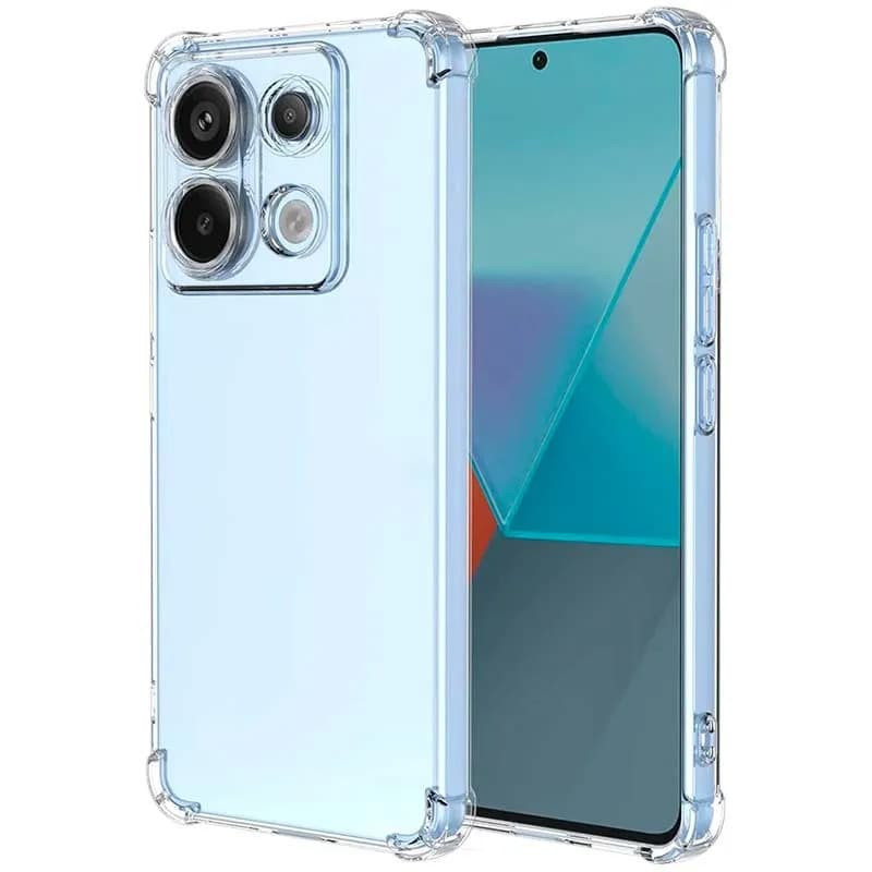 Husa Xiaomi Redmi Note 13 Pro 5G / Poco X6, TPU transparent, intarituri in colturi, protectie camere, grosime 1,5 mm — principală