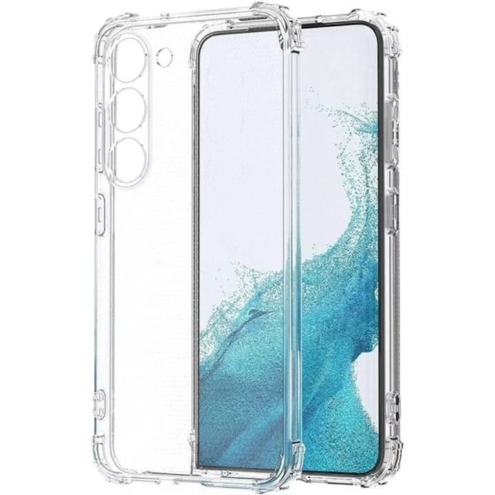 Husa Samsung Galaxy S23 Ultra, TPU transparent, intarituri in colturi, grosime 1,5 mm — principală