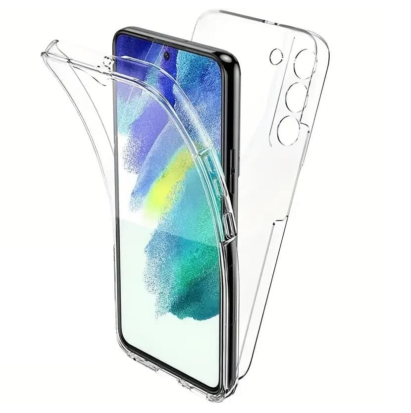 Husa protectie Samsung Galaxy A24 (fata + spate), Fully PC & PET 360°, transparenta — principală