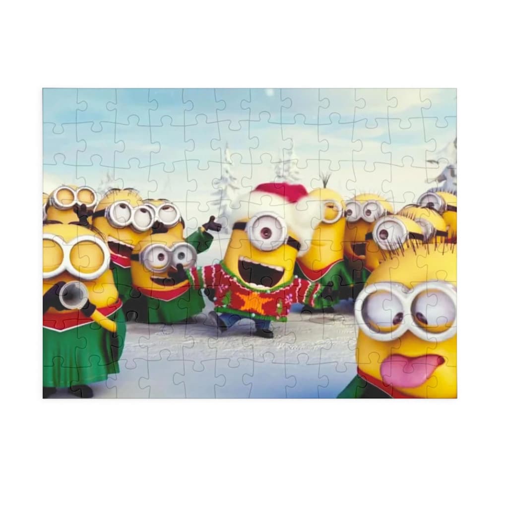Puzzle 80 piese, 20 x 15 cm, personaje Minions, model 8 — principală