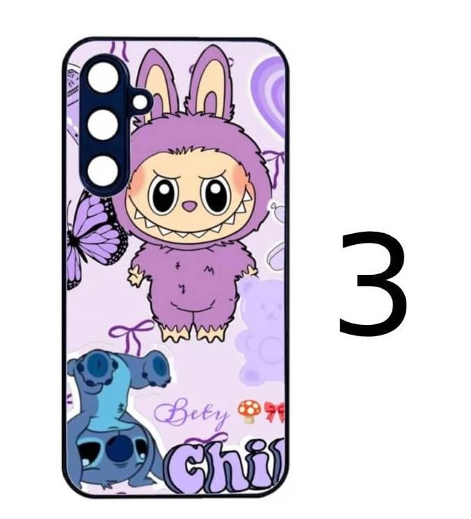 Husa protectie Samsung Galaxy S25 Plus, Colorful Aluminium TPU, La Bubu, diverse modele — varianta 4