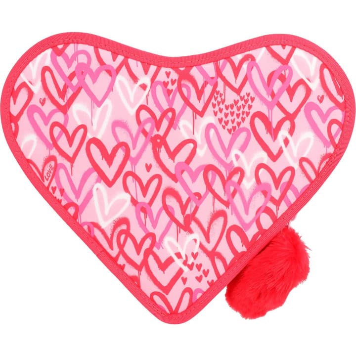 Penar Echipat Top Model, inima One Love, roz, 4,5 x 25 x 20 cm — varianta 3