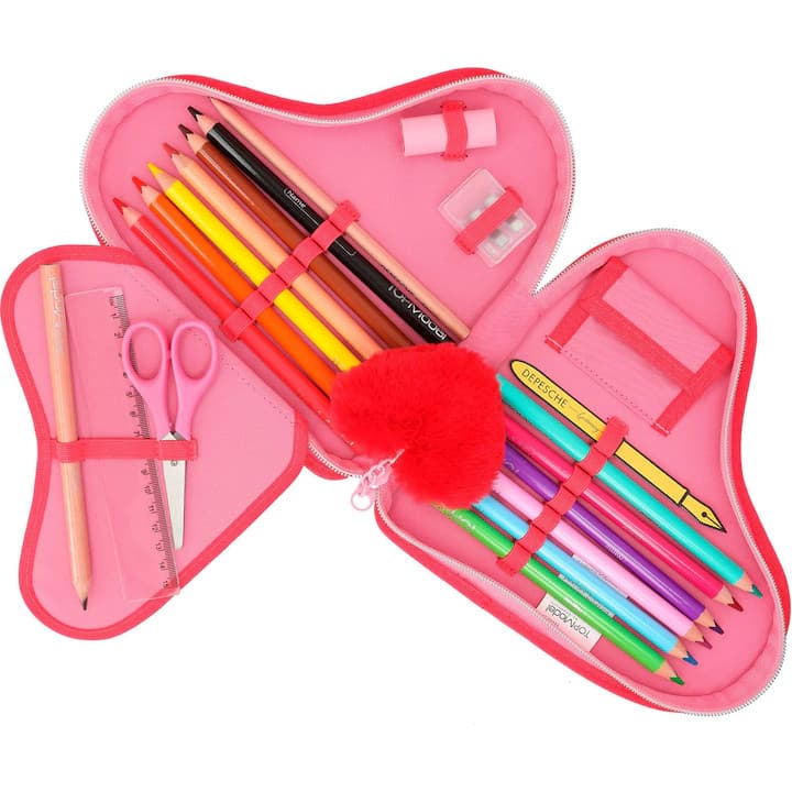 Penar Echipat Top Model, inima One Love, roz, 4,5 x 25 x 20 cm — varianta 4