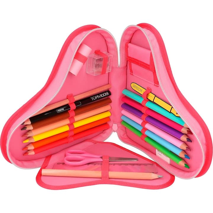 Penar Echipat Top Model, inima One Love, roz, 4,5 x 25 x 20 cm — varianta 5
