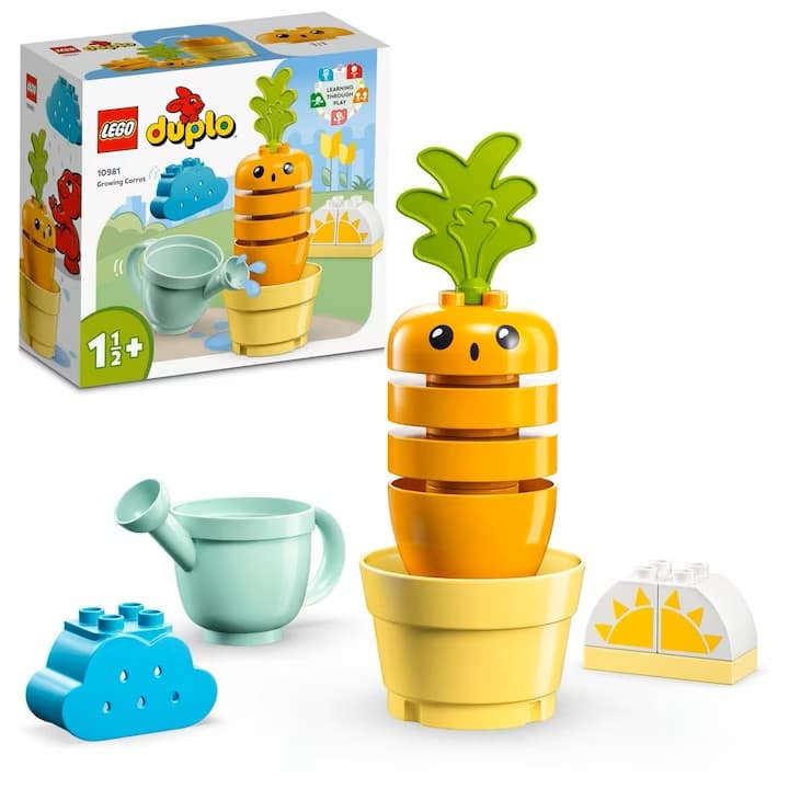 Joc LEGO® DUPLO® - Primul meu morcov care creste 10981, 11 piese — principală