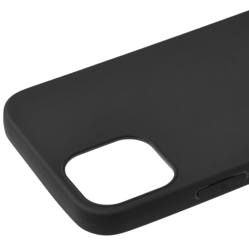 Husa Apple iPhone 14 Pro Max, Matt TPU, silicon moale, negru — varianta 3