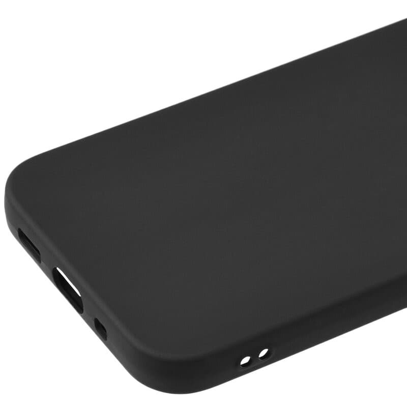 Husa Apple iPhone 14 Pro Max, Matt TPU, silicon moale, negru — varianta 4