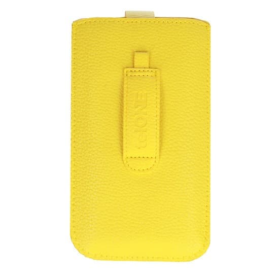 Husa protectie tip pouch pentru iPhone 11 Pro / Samsung J5 (2017) / Huawei P10 LIte / Xiaomi Redmi 7A, galbena — 2