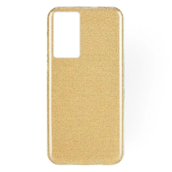 Husa Luxury Glitter pentru Huawei P40 Pro, aurie — principală