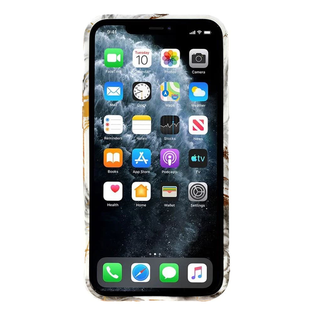 Husa protectie Marble Silicone pentru Samsung Galaxy A41, design 2 — varianta 3