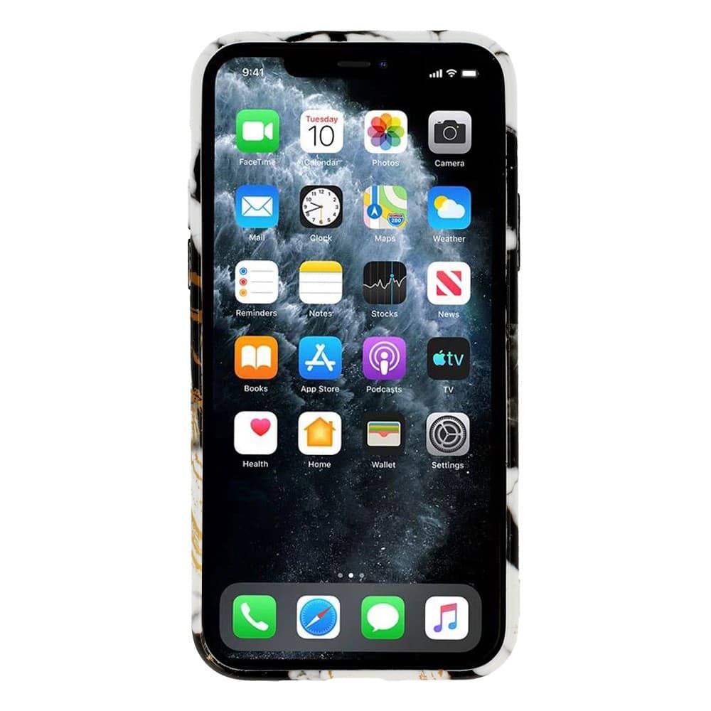 Husa protectie Marble Silicone pentru Samsung Galaxy A41, design 3 — varianta 3