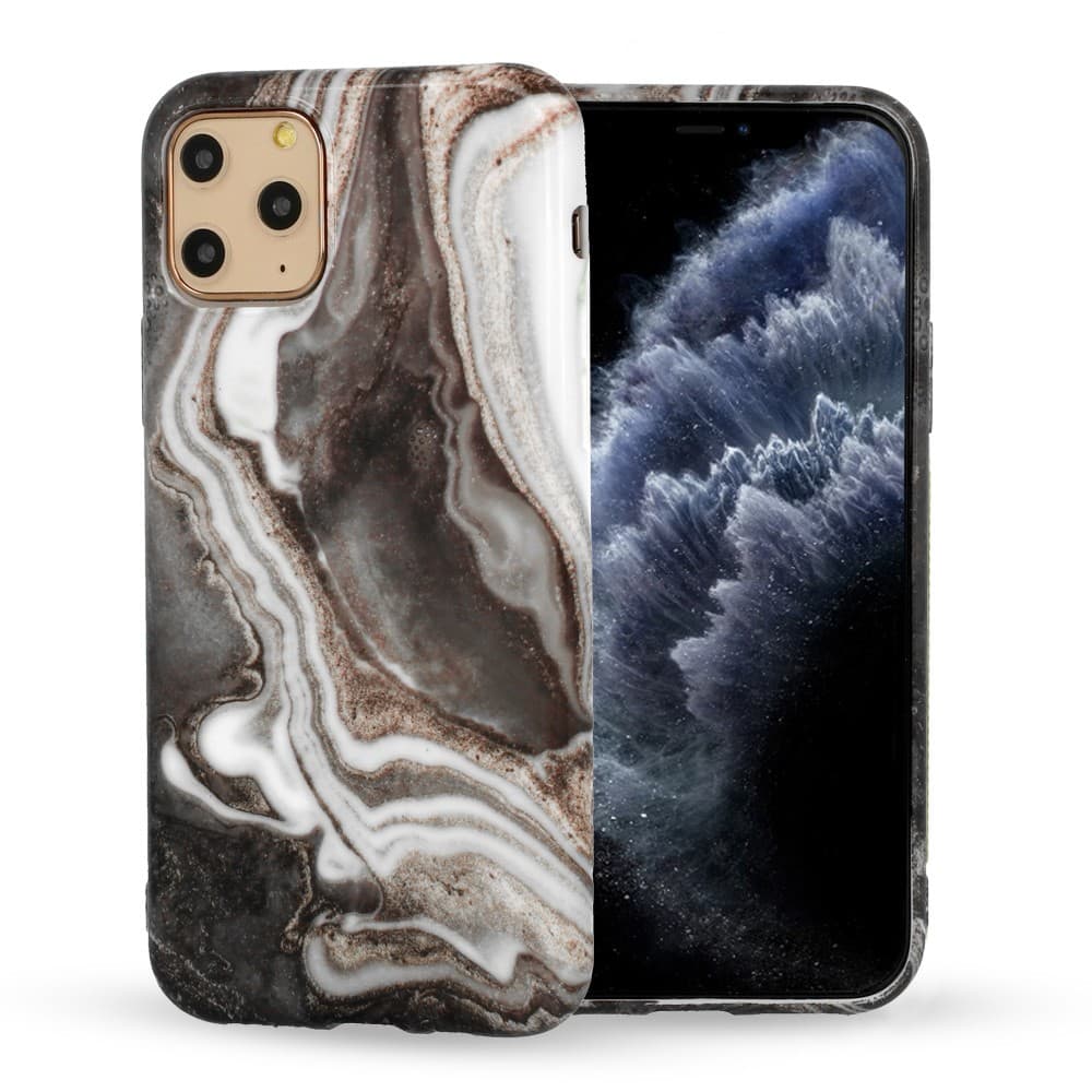 Husa protectie Marble Silicone pentru Samsung Galaxy A41, design 7 — principală