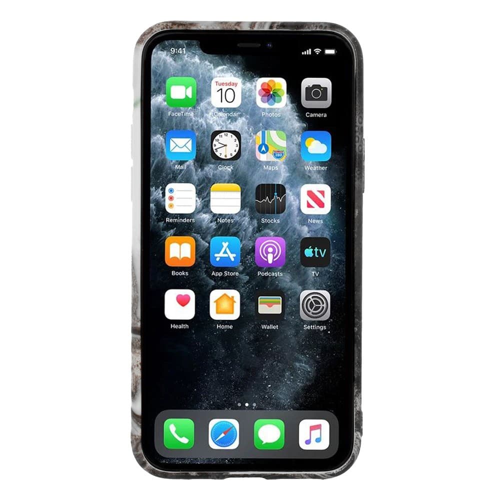 Husa protectie Marble Silicone pentru Samsung Galaxy A41, design 7 — varianta 3