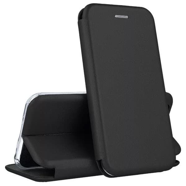 Husa Samsung Galaxy A42 5G Prestige Book, inchidere magnetica, neagra — principală