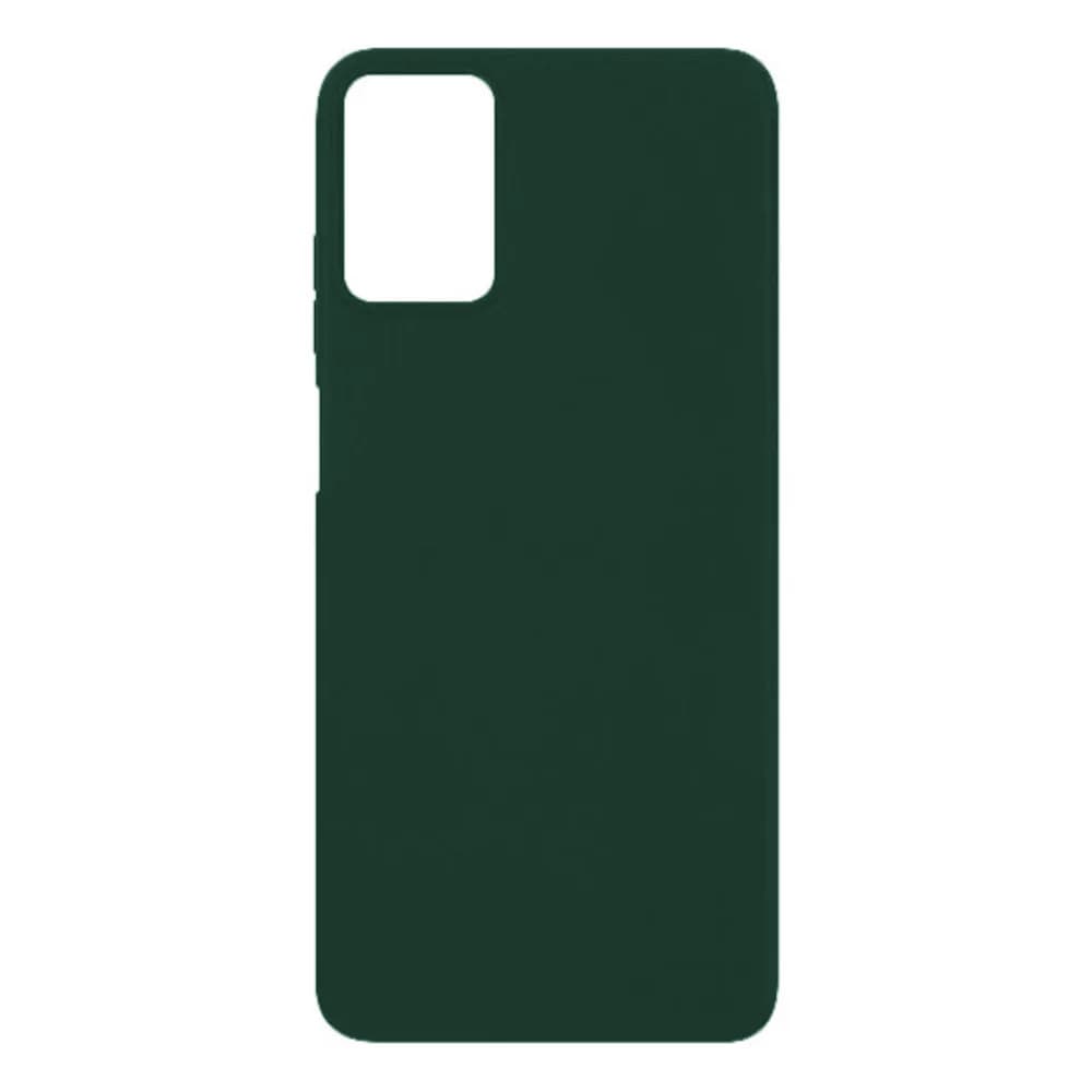 Husa protectie Motorola Moto E22, Matt TPU, silicon moale, verde — principală