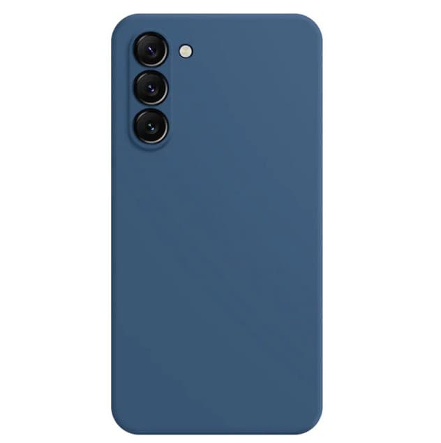 Husa Samsung Galaxy A54, Matt TPU, silicon moale, albastra — principală