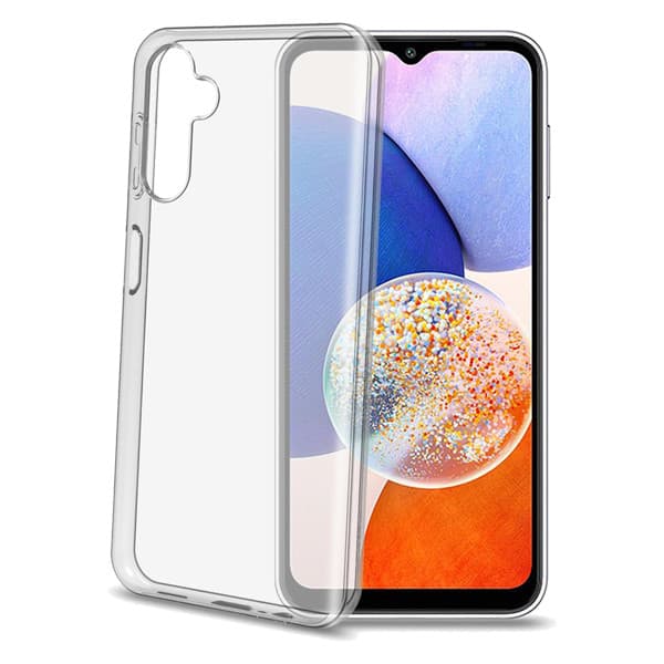 Husa Samsung Galaxy A15, TPU transparent, grosime 1 mm — principală