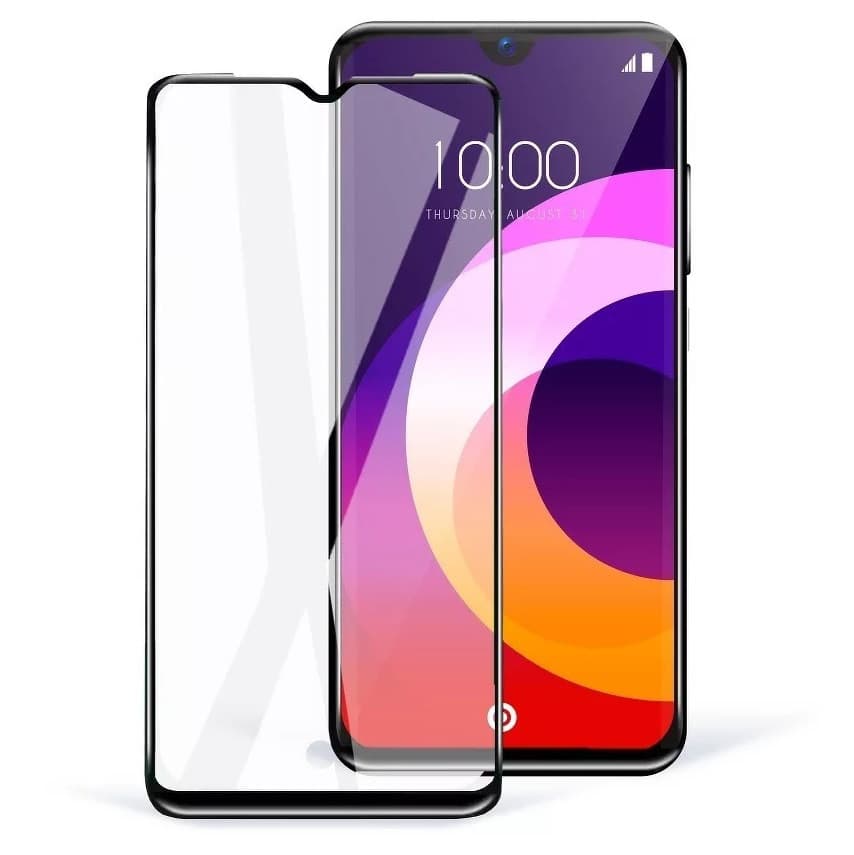 Folie de protectie Honor X7a, Ceramic Film, margini negre — principală