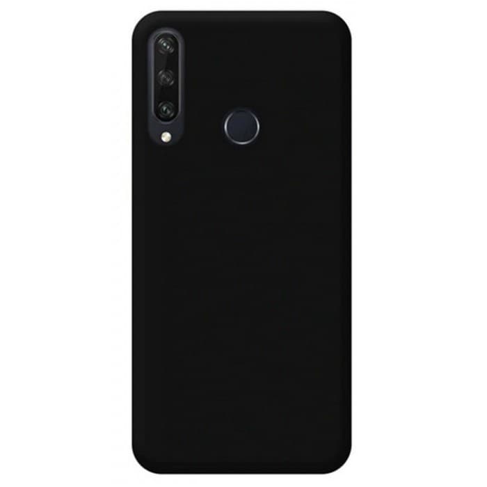 Husa Huawei Y6P Matt TPU, silicon moale, negru — varianta 2