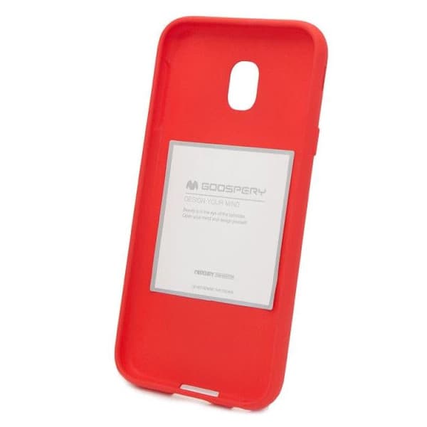 Husa Samsung Galaxy J3 2017, Mercury Soft Feeling, rosie — varianta 2