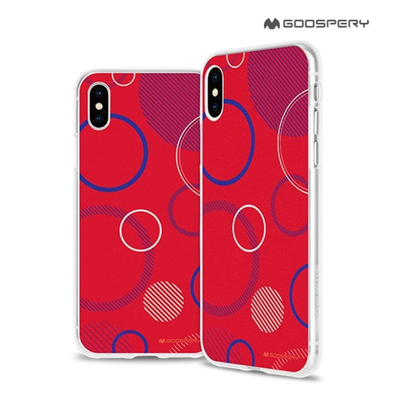 Husa de protectie Da Vinci Jelly Case pentru Apple iPhone X/XS, rosie — varianta 2