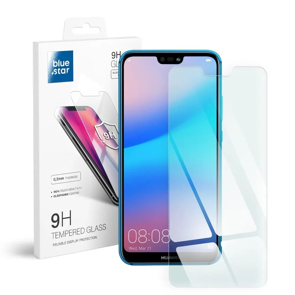 Folie sticla Huawei P20 Lite, Bluestar, transparenta — principală