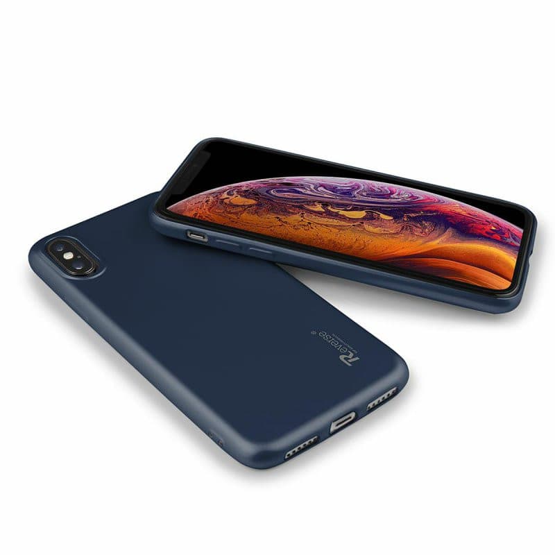 Husa de protectie Reverse Luxury TPU pentru Apple iPhone 11 Pro Max, albastru navy — 3