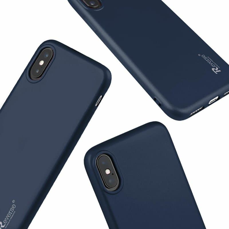 Husa de protectie Reverse Luxury TPU pentru Apple iPhone 12 Mini (5.4), albastru navy — varianta 7