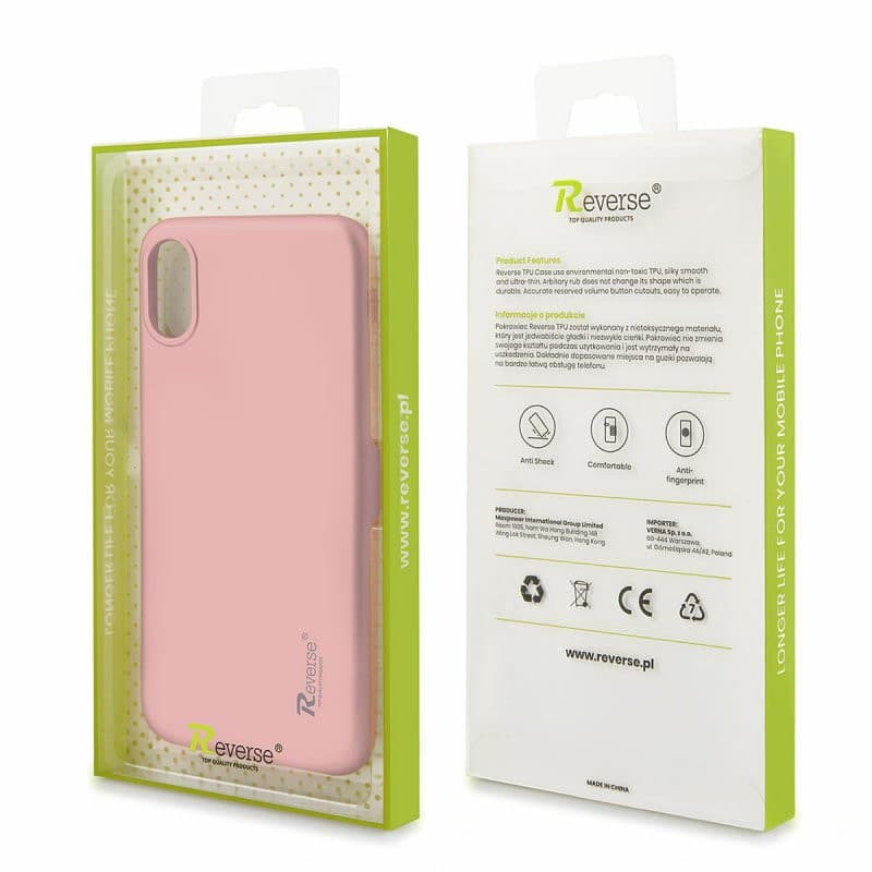 Husa de protectie Reverse Luxury TPU pentru Apple iPhone 12 Mini (5.4), roz — 6