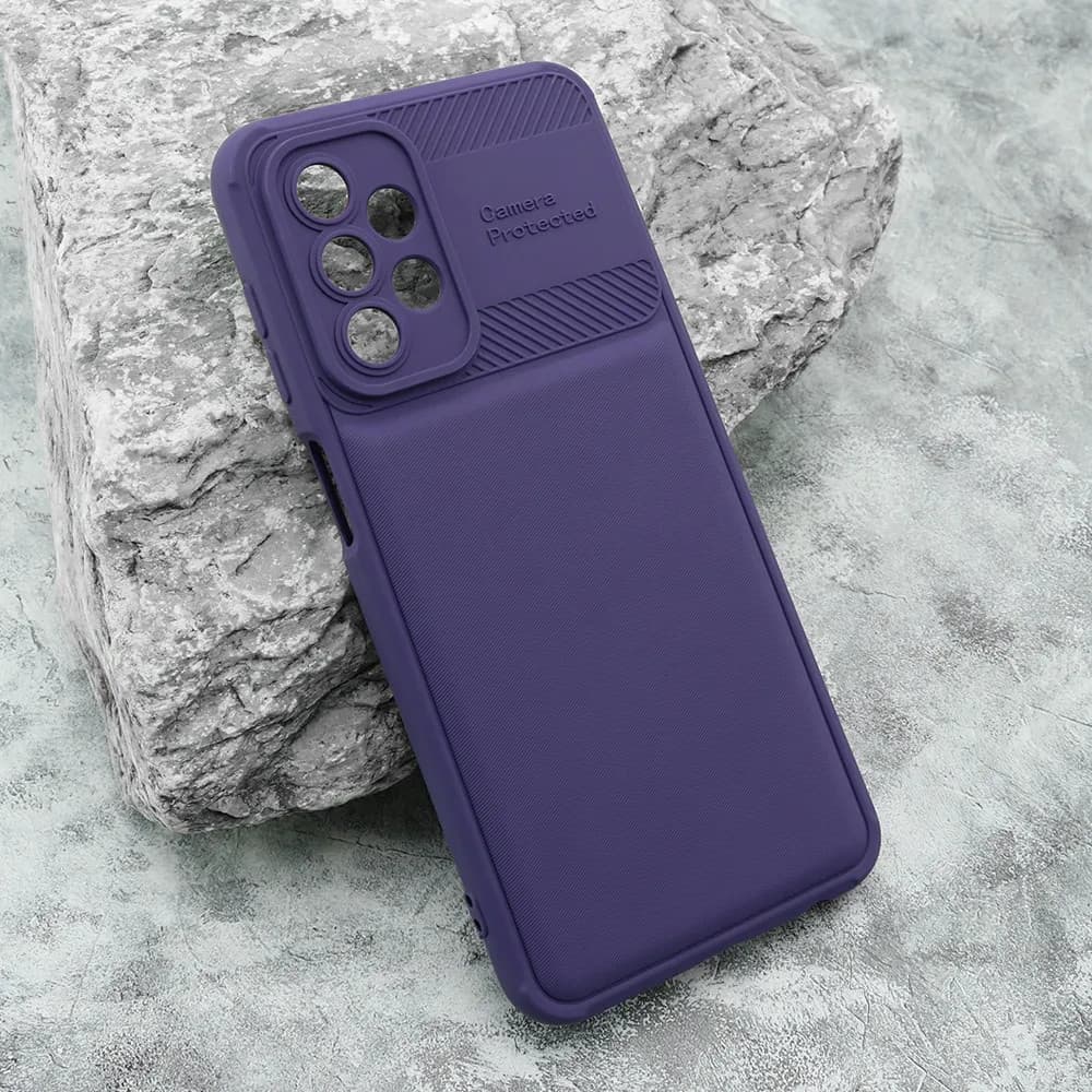 Husa Samsung Galaxy A13 5G / A04S, Camera Protect, silicon moale, flexibil, mov — 2