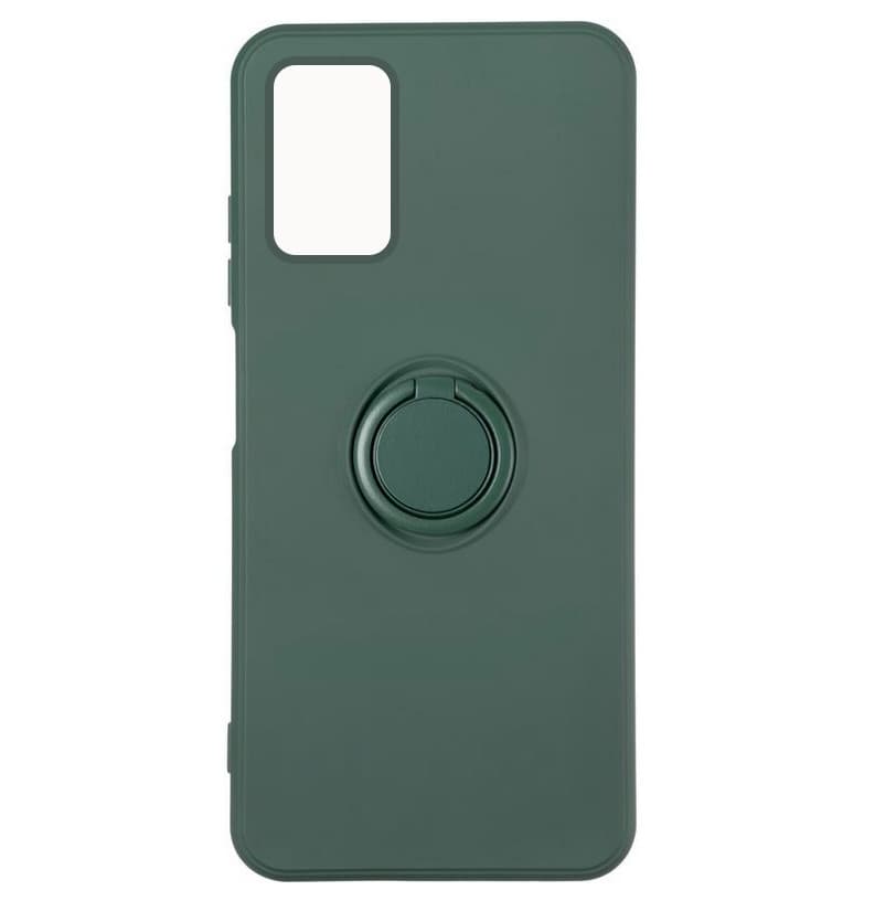Husa protectie Xiaomi Redmi 10, Finger Ring, verde — principală