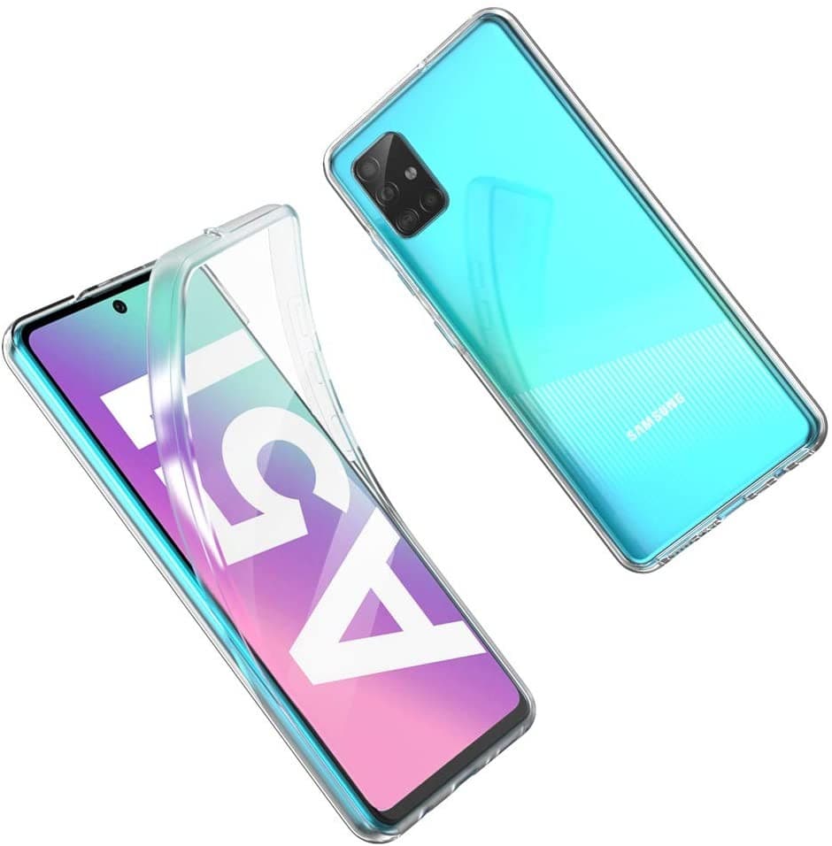 Husa protectie Xiaomi Mi 10 Lite (fata + spate) Fully PC & PET 360°, transparenta — varianta 8