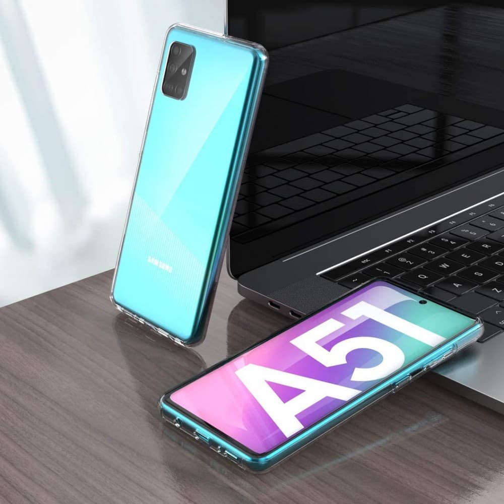 Husa protectie Xiaomi Mi 10 Lite (fata + spate) Fully PC & PET 360°, transparenta — varianta 9