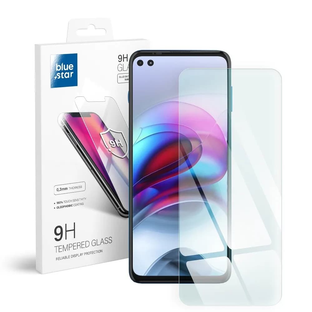 Folie sticla Motorola Moto G100, Bluestar, transparenta — principală