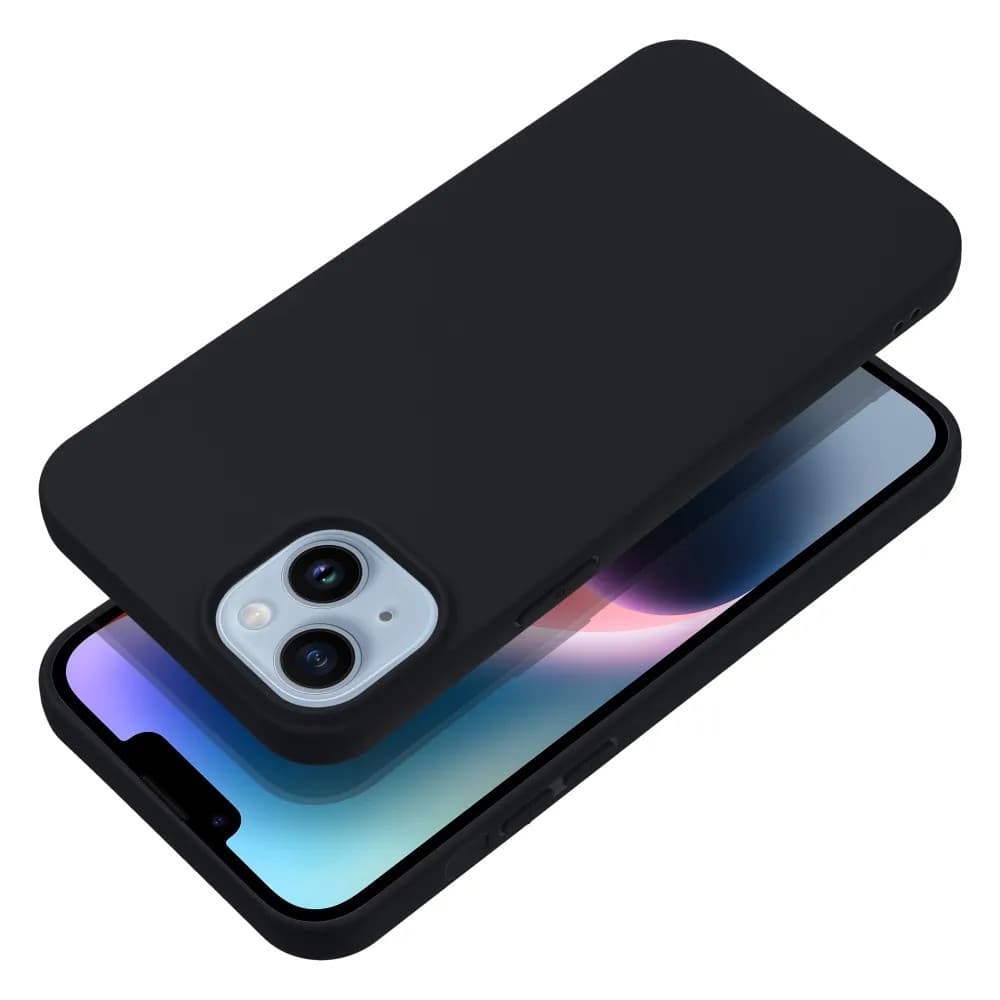 Husa Apple iPhone 14 Plus, Matt TPU, silicon moale, neagra — varianta 2