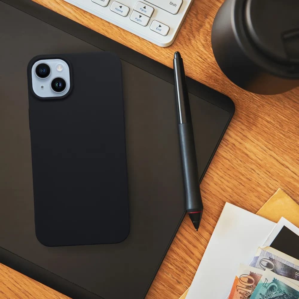 Husa Apple iPhone 14 Plus, Matt TPU, silicon moale, neagra — varianta 4