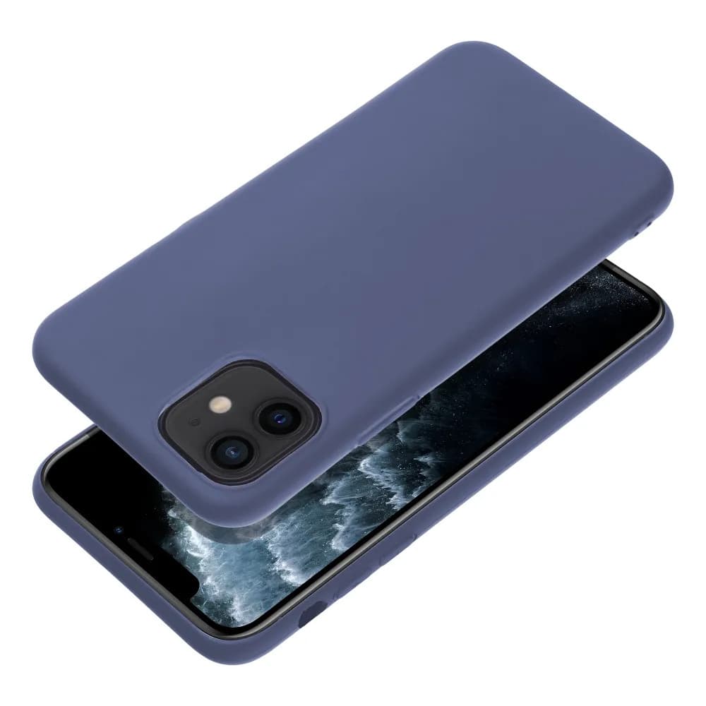 Husa Apple iPhone 11 Pro, Matt TPU, silicon moale, albastra — varianta 2