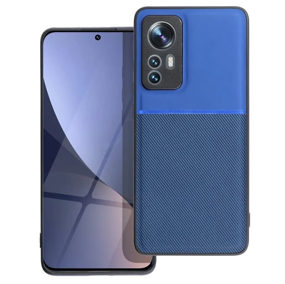 Husa protectie Xiaomi 12 Lite, Noble Case, albastra — principală
