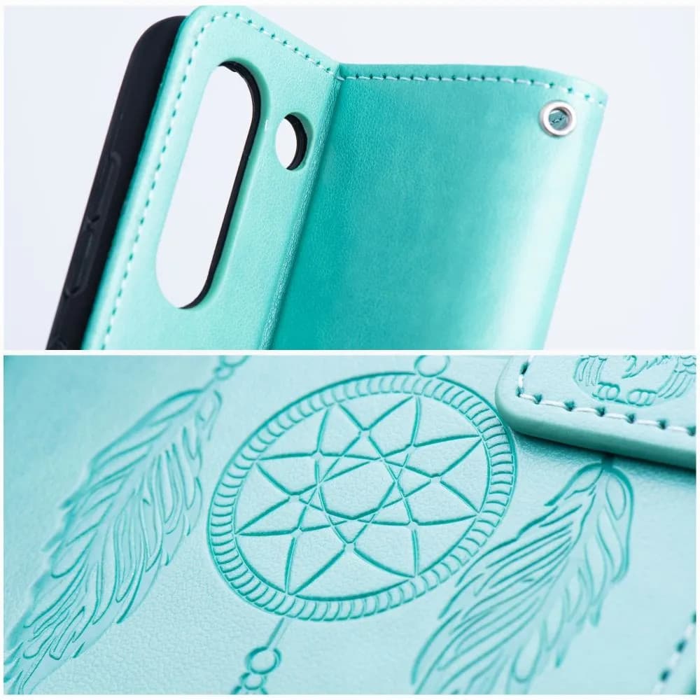 Husa Samsung Galaxy S23 Plus, Mezzo Book, inchidere magnetica, Dreamcatcher Green — 3