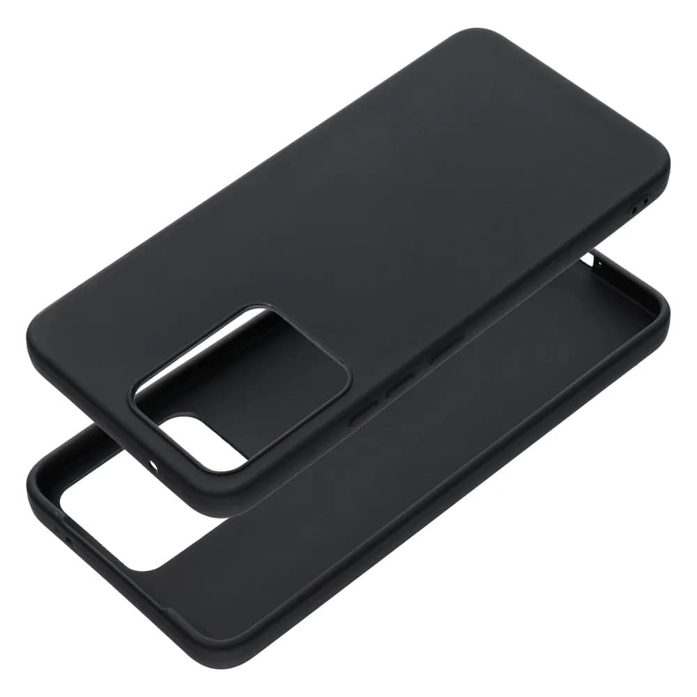 Husa protectie Vivo V23, Matt TPU, silicon moale, negru — varianta 2