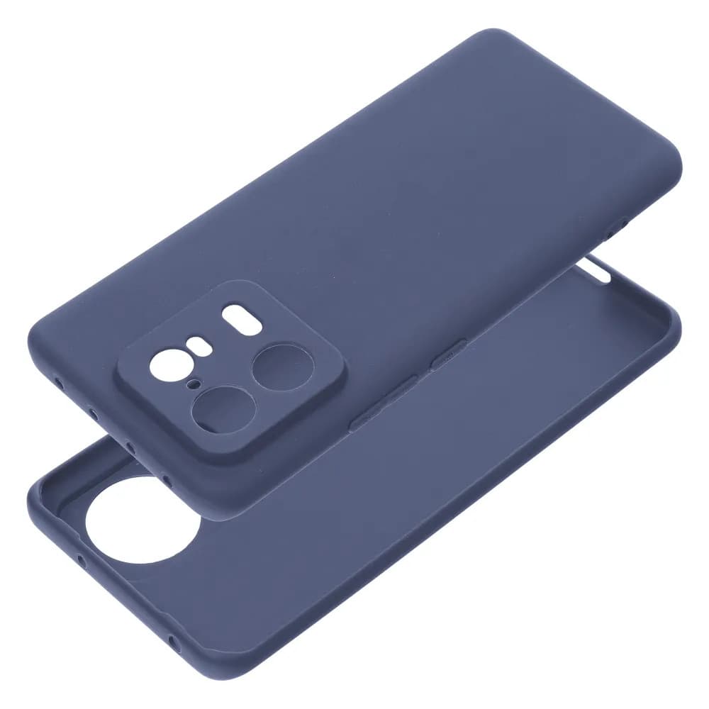 Husa Xiaomi Redmi 13 Lite, Matt TPU, silicon moale, albastru inchis — varianta 2