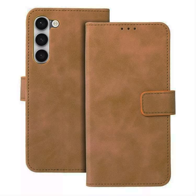 Husa protectie Xiaomi 13 Lite, Tender Book, inchidere cu clapa magnetica, maro — 2