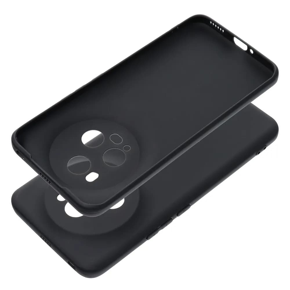 Husa protectie Honor Magic 5 Pro, Matt TPU, silicon moale, negru — varianta 2