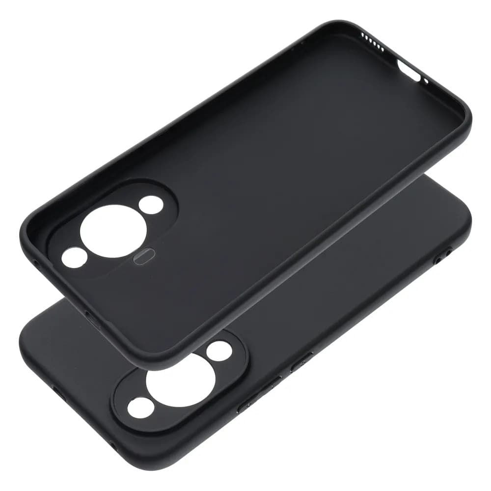 Husa Huawei Nova Y11, Matt TPU, silicon moale, negru — varianta 2