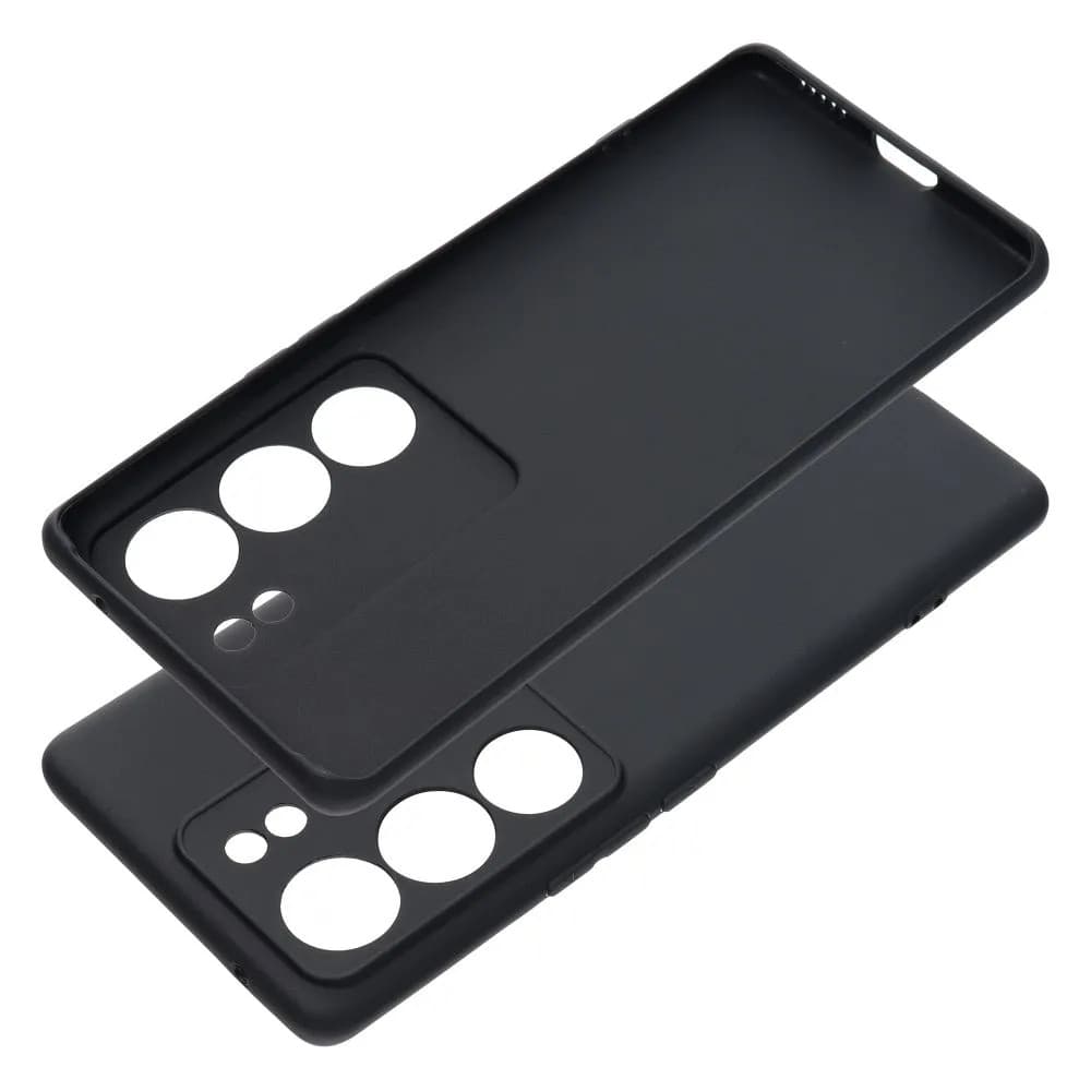 Husa protectie Vivo X90 Pro, Matt TPU, silicon moale, negru — varianta 2