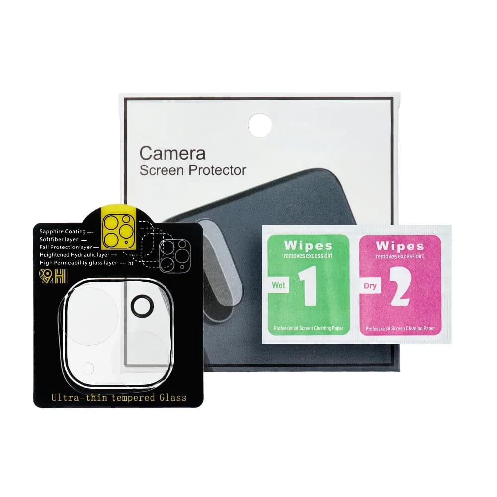 Folie protectie pentru camera spate Samsung Galaxy S24 Plus, margini negre — varianta 3