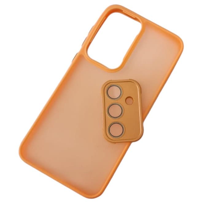 Husa Samsung Galaxy A35, Variete Case, protectie camera, portocalie — 3
